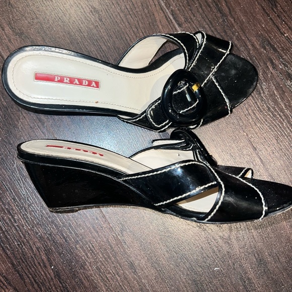 PRADE heeled mules. - Picture 1 of 11